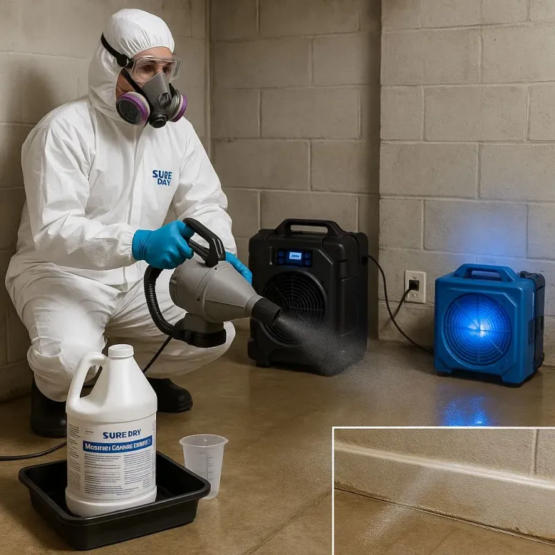 Sanitization and Odor Removal process in Birchwood, MN