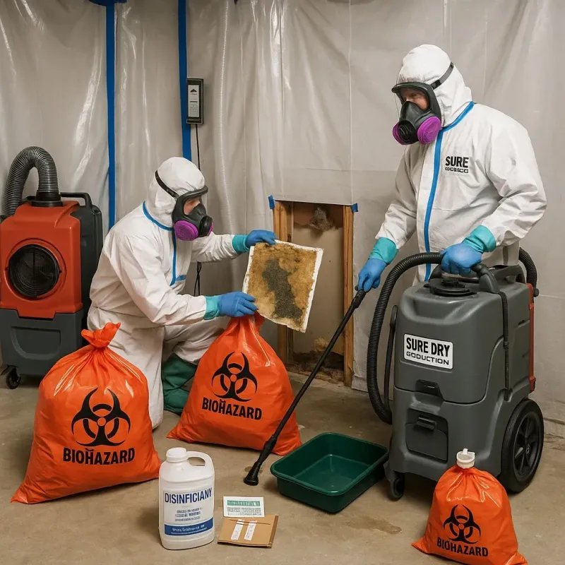 Contaminated Water Handling Protocols process in Birchwood, MN